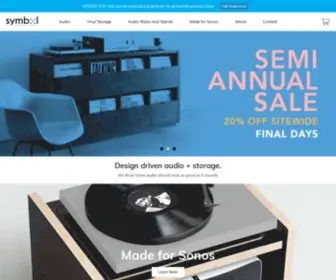 SYmbolaudio.com(Symbol Audio) Screenshot
