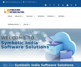 SYmbolicindia.com(Symbolic India Software Solutions) Screenshot