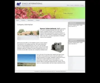 SYmcointl.com(SYMCO Intl) Screenshot
