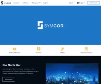 SYmcor.ca(Secure Data Exchanges) Screenshot