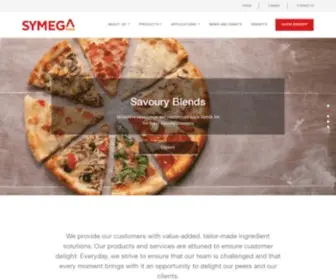 Symega.com(Symega Food Ingredients I Sensory Solutions for Food and Beverage) Screenshot