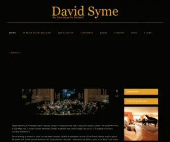 Symepiano.com(David Syme Piano) Screenshot