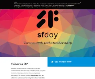 SYmfonyday.it(Symfony Day) Screenshot