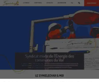 SymielecVar.fr(Bienvenue sur le site du Symielec Var) Screenshot
