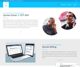 SYmlex.com(Communicate Anytime Anywhere with our Products) Screenshot