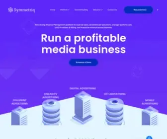 SYmmetriq.io(Advertising Revenue Management Platform & Order Management System) Screenshot