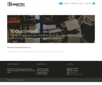 SYmmetryelect.com(Symmetry Electronics) Screenshot