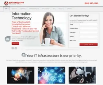 SYmmetrymis.com(Managed IT Services & IT Support) Screenshot