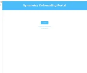 SYmmetryonboarding.com(New Agent Onboarding Portal) Screenshot