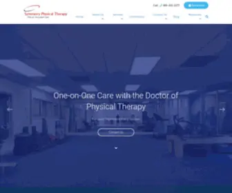 SYmmetryptmiami.com(Symmetry physical therapy) Screenshot
