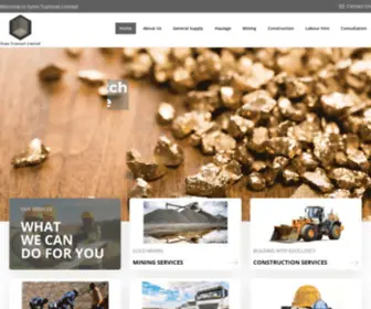 Symotransnet.com(Gold Mining in Zambia) Screenshot