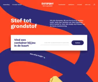 SYmpany.nl(Stof tot Grondstof) Screenshot