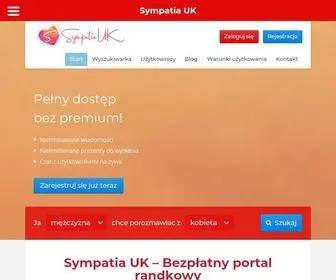 SYmpatiauk.co.uk(Sympatia UK) Screenshot