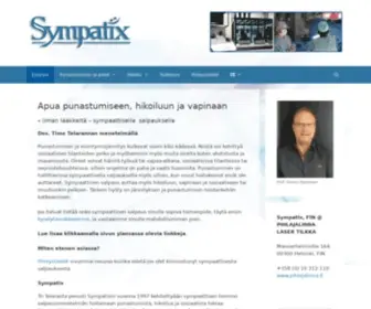 SYmpatix.fi(Apua punastumiseen) Screenshot