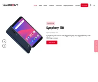 SYMphony-Mobile.com(Symphony) Screenshot