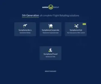 SYMphony.cz(5th Generation of complete Flight Retailing solutions for Airline) Screenshot