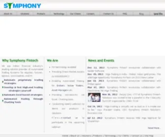 SYMphonyfintech.com(Symphony) Screenshot