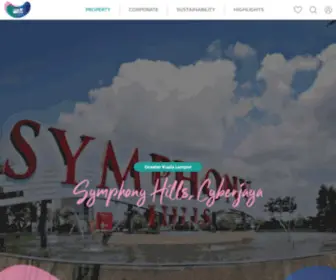 SYMphonyhills.com.my(Symphony Hills Cyberjaya) Screenshot