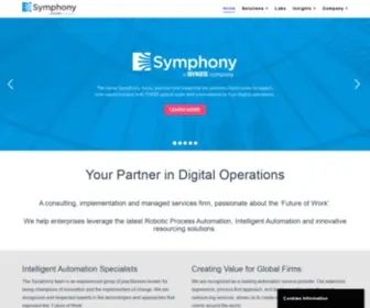 SYMphonyhq.com(Future of work) Screenshot