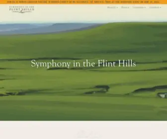SYMphonyintheflinthills.org(Symphony in the Flint Hills) Screenshot