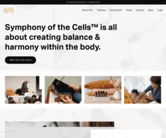 SYMphonyofthecells.com(Symphony of the Cells) Screenshot