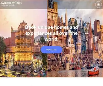 SYMphonytrips.com(Symphony Trips) Screenshot