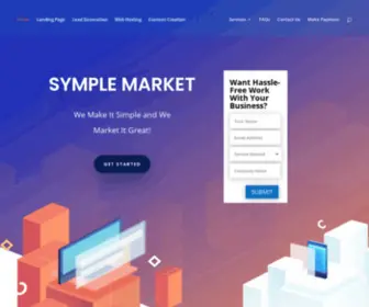 SYMplemarket.com(Symple Market) Screenshot