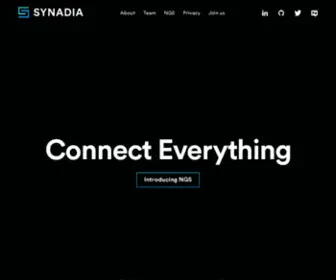 Synadia.com(Synadia) Screenshot