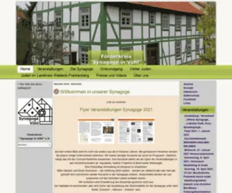 Synagoge-Voehl.de(Synagoge Voehl) Screenshot