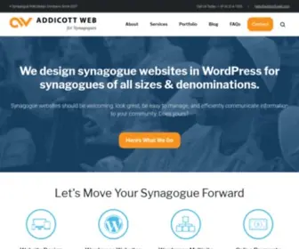 Synagogue-Websites.com(Addicott Web) Screenshot