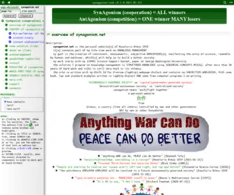 Synagonism.net(Synagonism-site) Screenshot