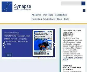 Synapse-Energy.com(Synapse Energy) Screenshot