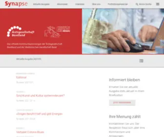 Synapse-Online.ch(Aktuelle Ausgabe) Screenshot
