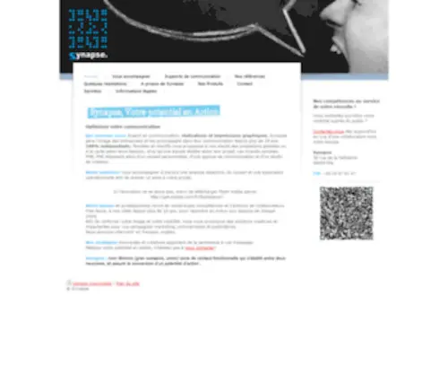 Synapsemultimedia.com(Synapse multimedia) Screenshot