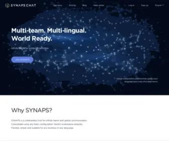 Synaps.net(Multilingual collaboration) Screenshot