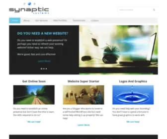 Synapticsystems.com(Pursuing Innovative Excellence) Screenshot