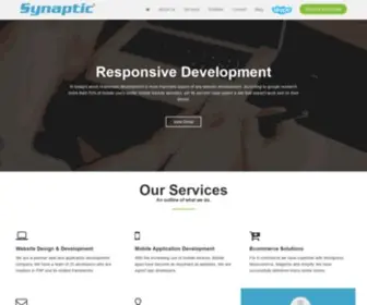 Synaptictechno.com(Synaptic Techno) Screenshot