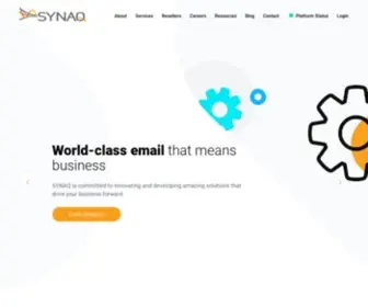 Synaq.com(IT Solutions) Screenshot