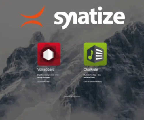 Synatize.de(Realizing ideas) Screenshot