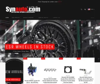 Synauto.com(Performance Car Parts) Screenshot