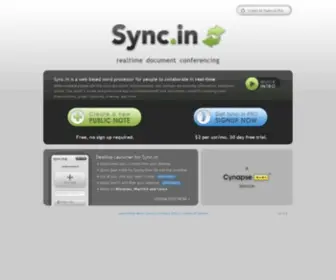 SYNC.in(SYNC) Screenshot