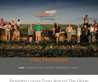 SYncexcursions.com(SYNC Excursions) Screenshot