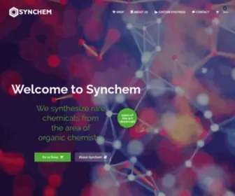 SYNchem.de(We synthesize rare chemicals from the area of organic chemistry) Screenshot