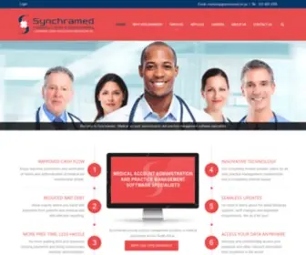 SYNChramed.co.za(Medical Practice Management Specialists) Screenshot