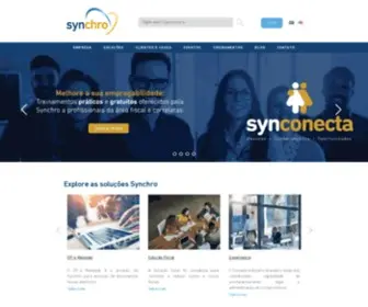 SYNChro.com.br(Synchro Solução Fiscal) Screenshot