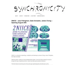 SYNChronicityspacela.com(Synchronicity Space) Screenshot