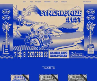 SYNChronizefestival.com(Synchronize Festival) Screenshot