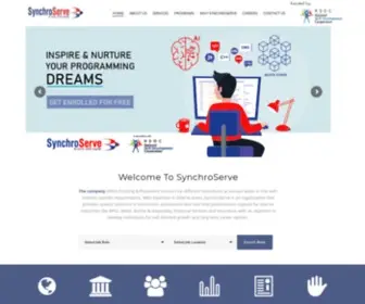 SYNChroserve.com(Home) Screenshot