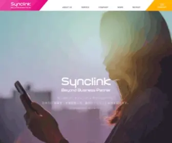 SYNclink.jp(シンクリンク株式会社) Screenshot