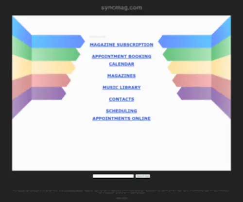 SYNcmag.com(De beste bron van informatie over syncmag) Screenshot